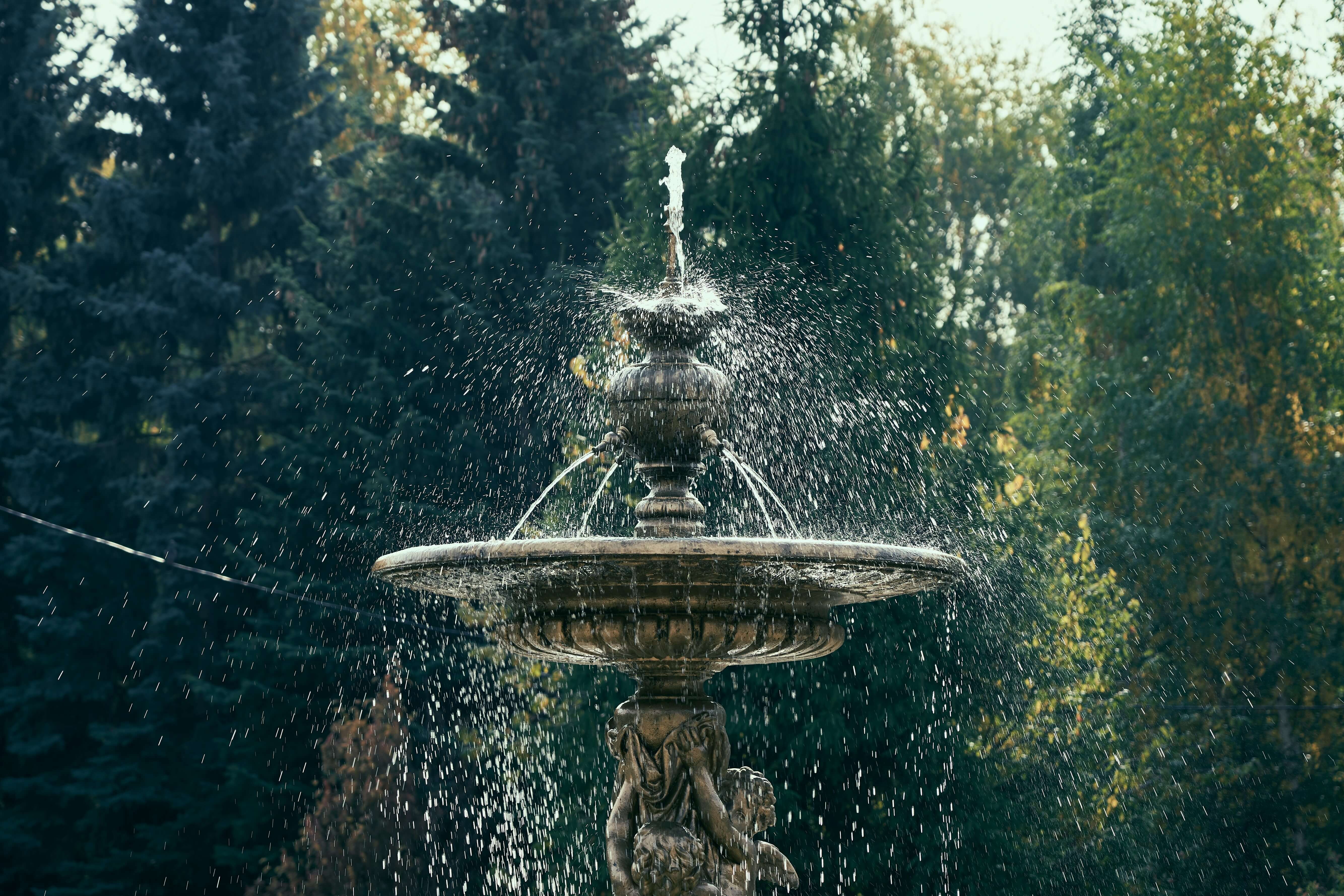 Ponds and Fountains